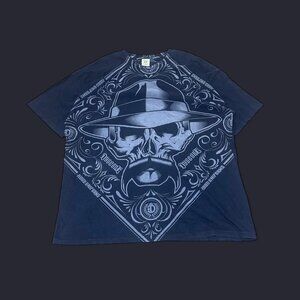 Black and white Dyse One aop t-shirt